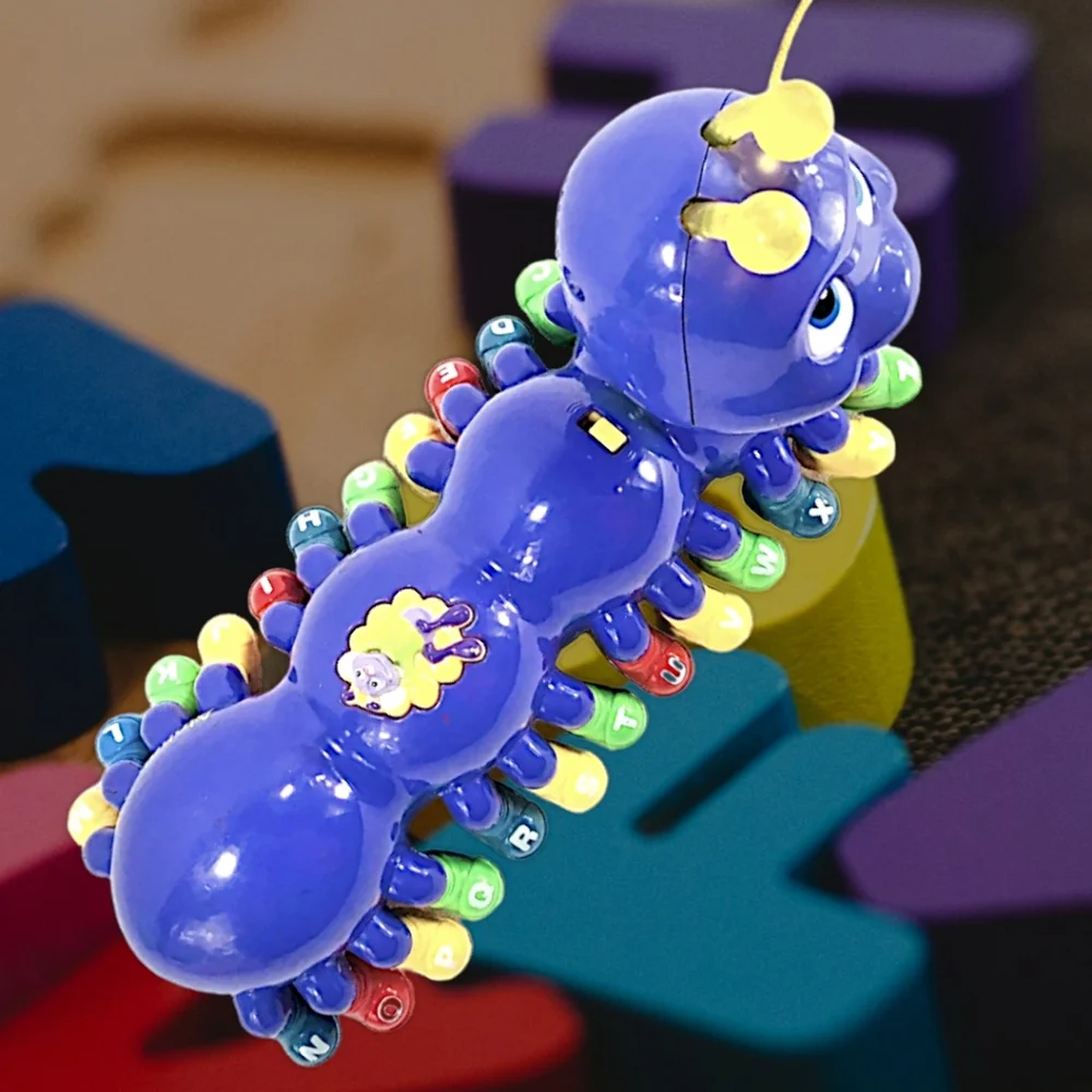 Leap Frog Alphabet Pal Caterpillar Purple Interactive Educational Music T…